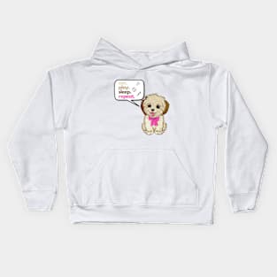 Maltipoo Mia Kids Kids Hoodie